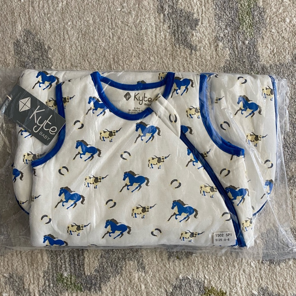 NWT Kyte Baby Stampede Sleep Bag
